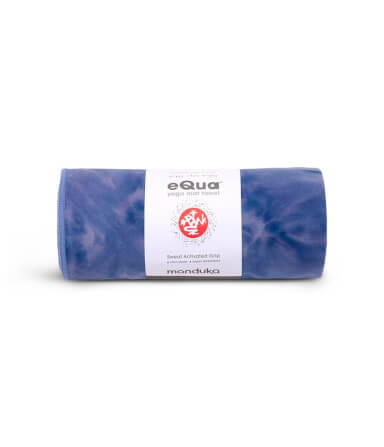 ผ้าปูทับเสื่อโยคะ Manduka รุ่น eQua® สีฟ้าลาย (72